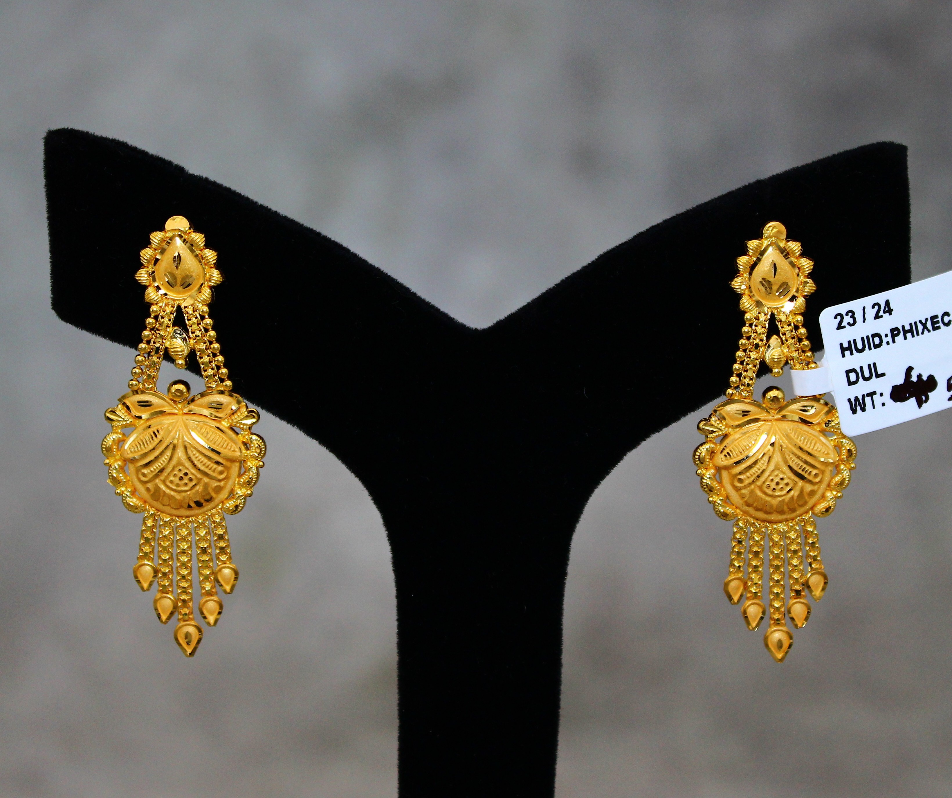 EARRINGS (GOLD SEETADUL)