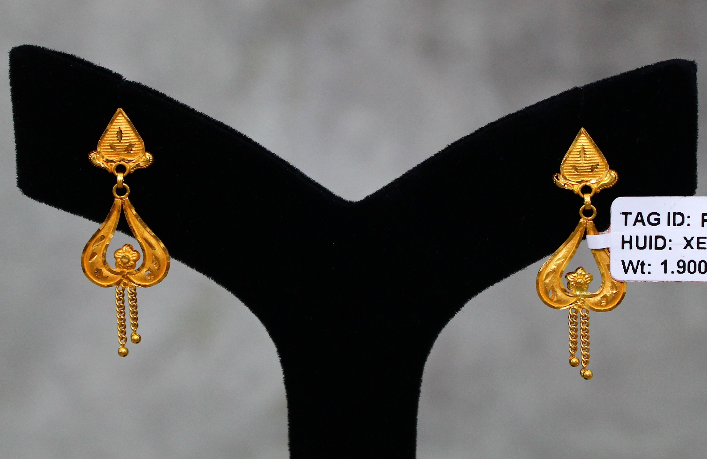 EARRINGS (GOLD SEETADUL)