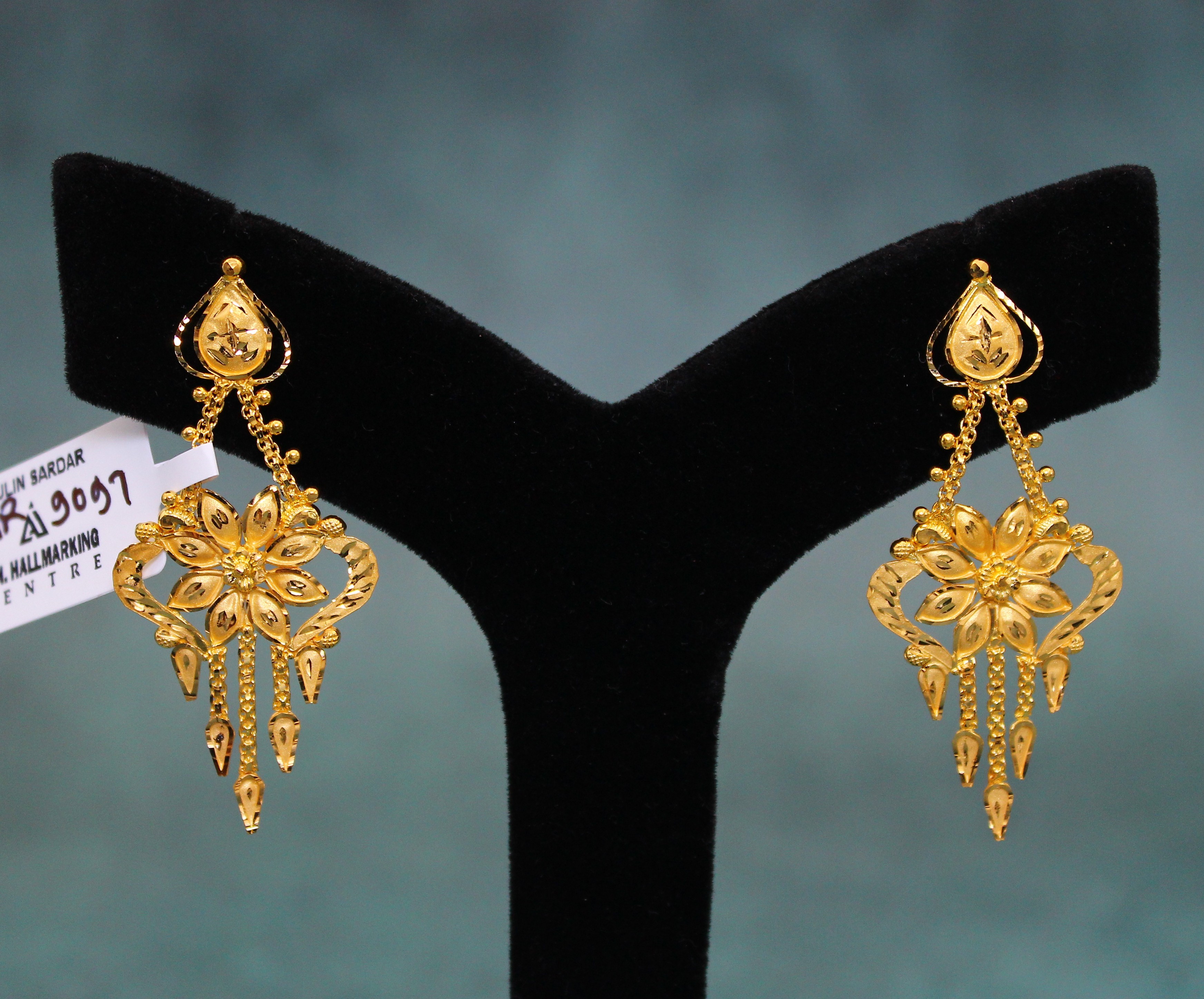 EARRINGS (GOLD SEETADUL)