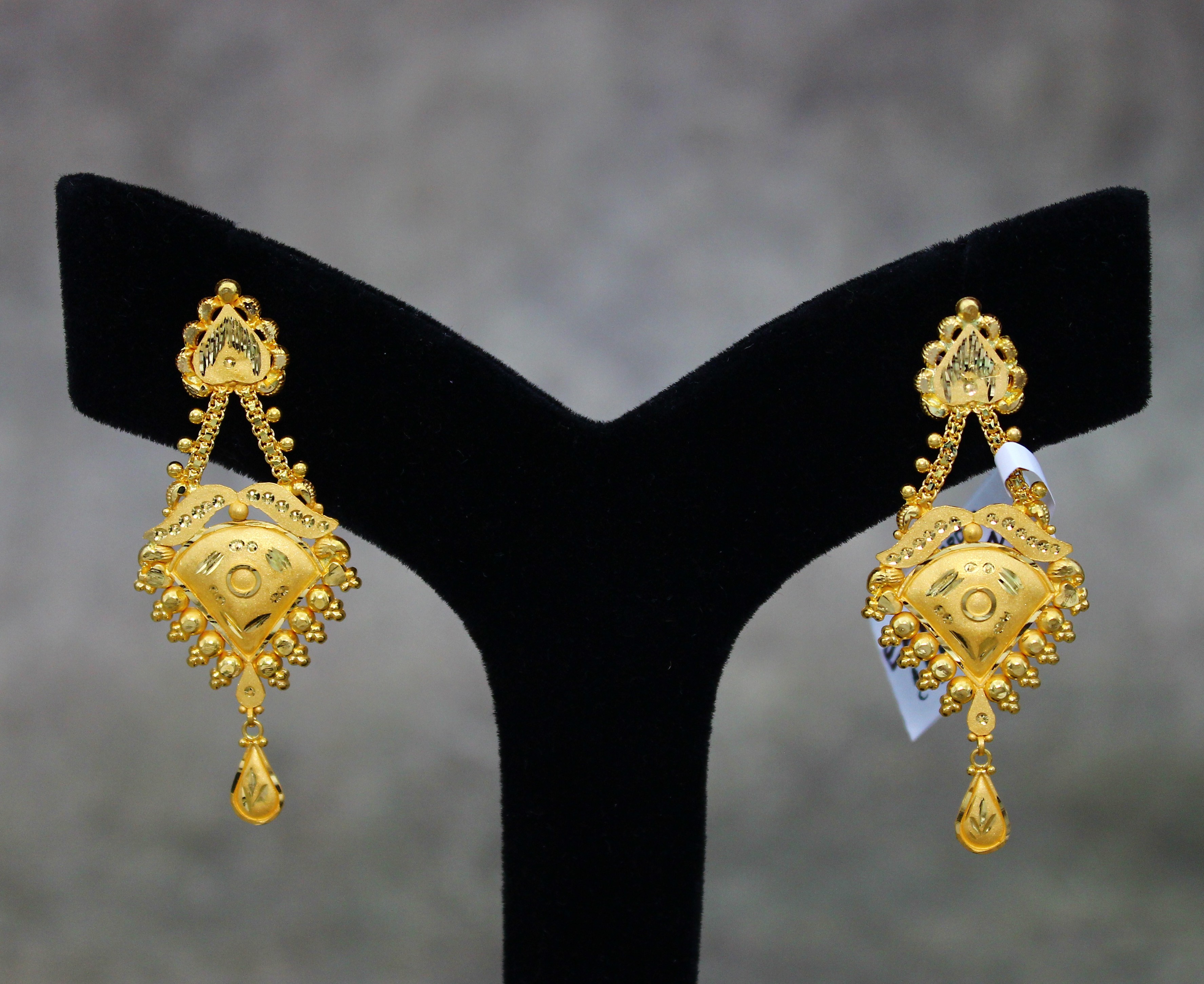 EARRINGS (GOLD SEETADUL)