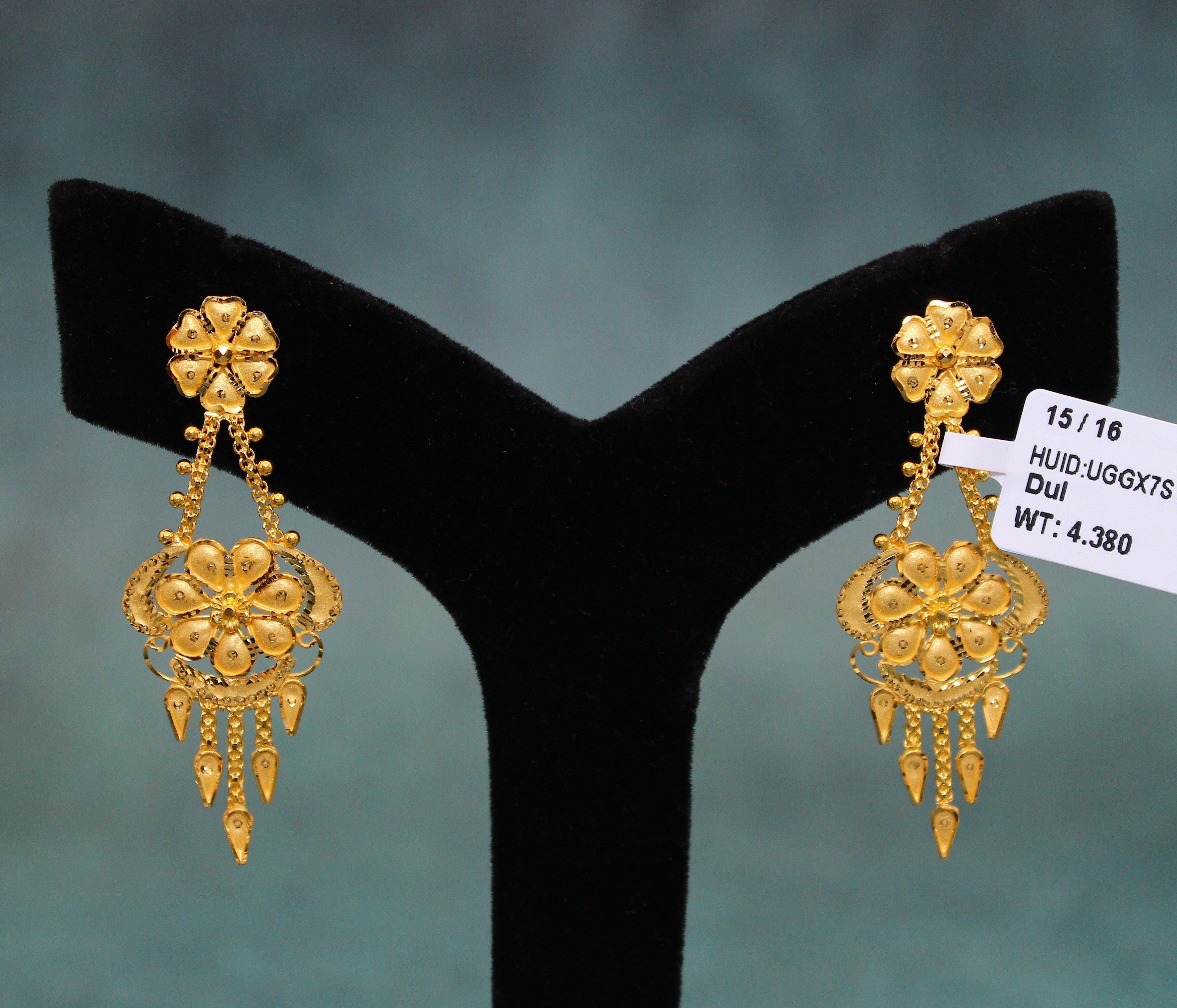 EARRINGS (GOLD SEETADUL)