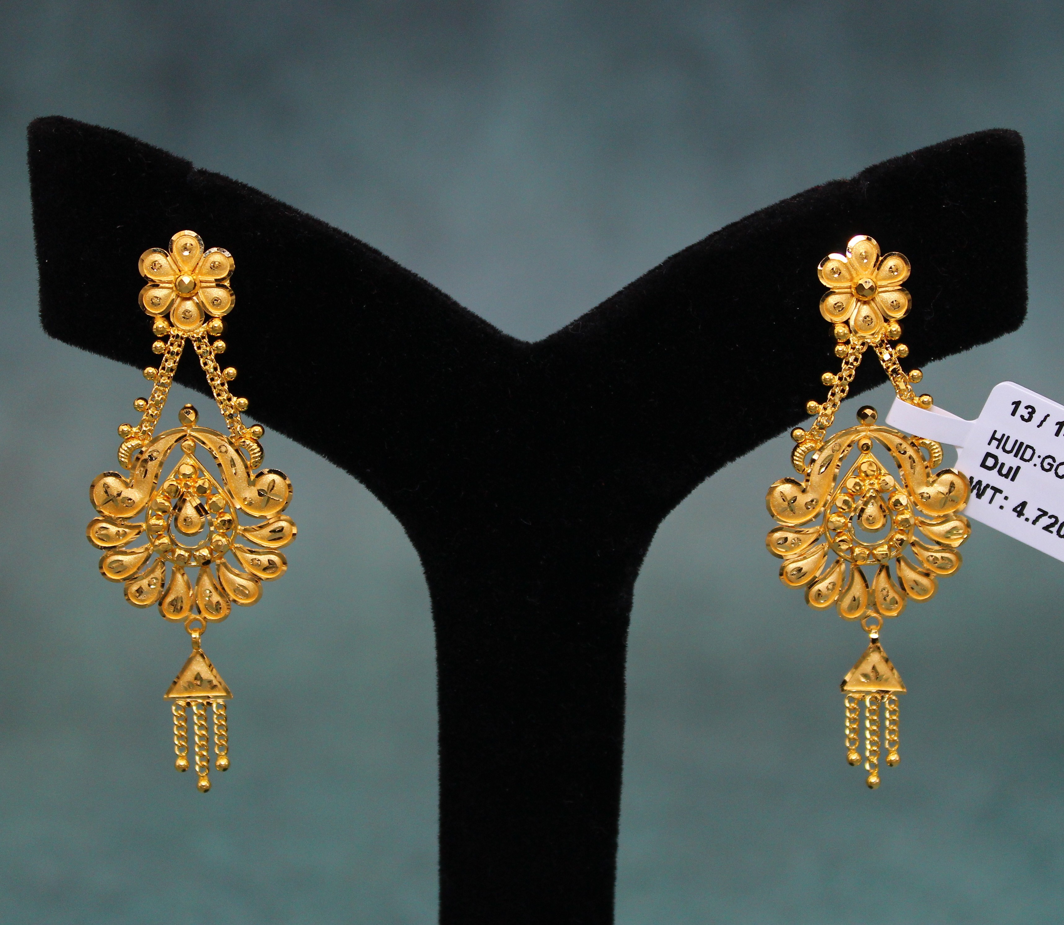 EARRINGS (GOLD SEETADUL)