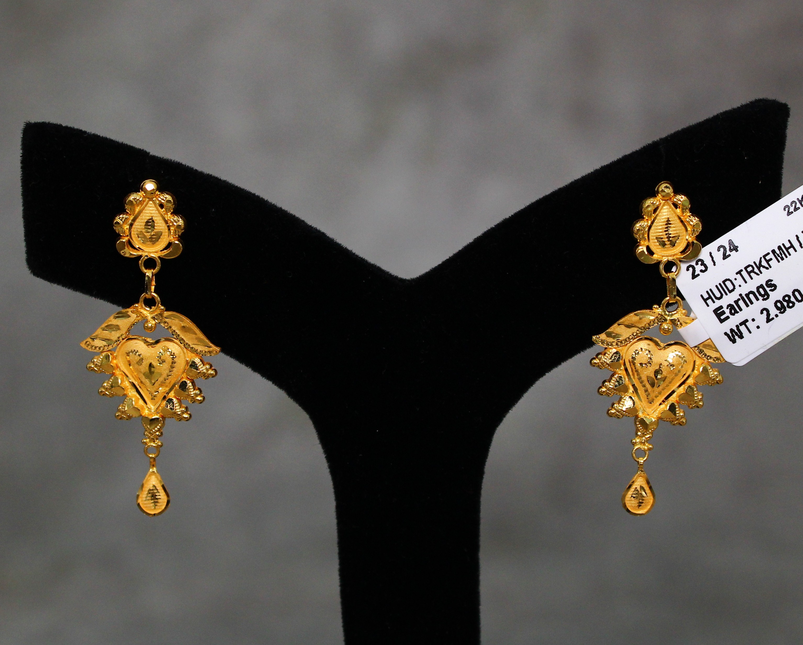 EARRINGS (GOLD SEETADUL)