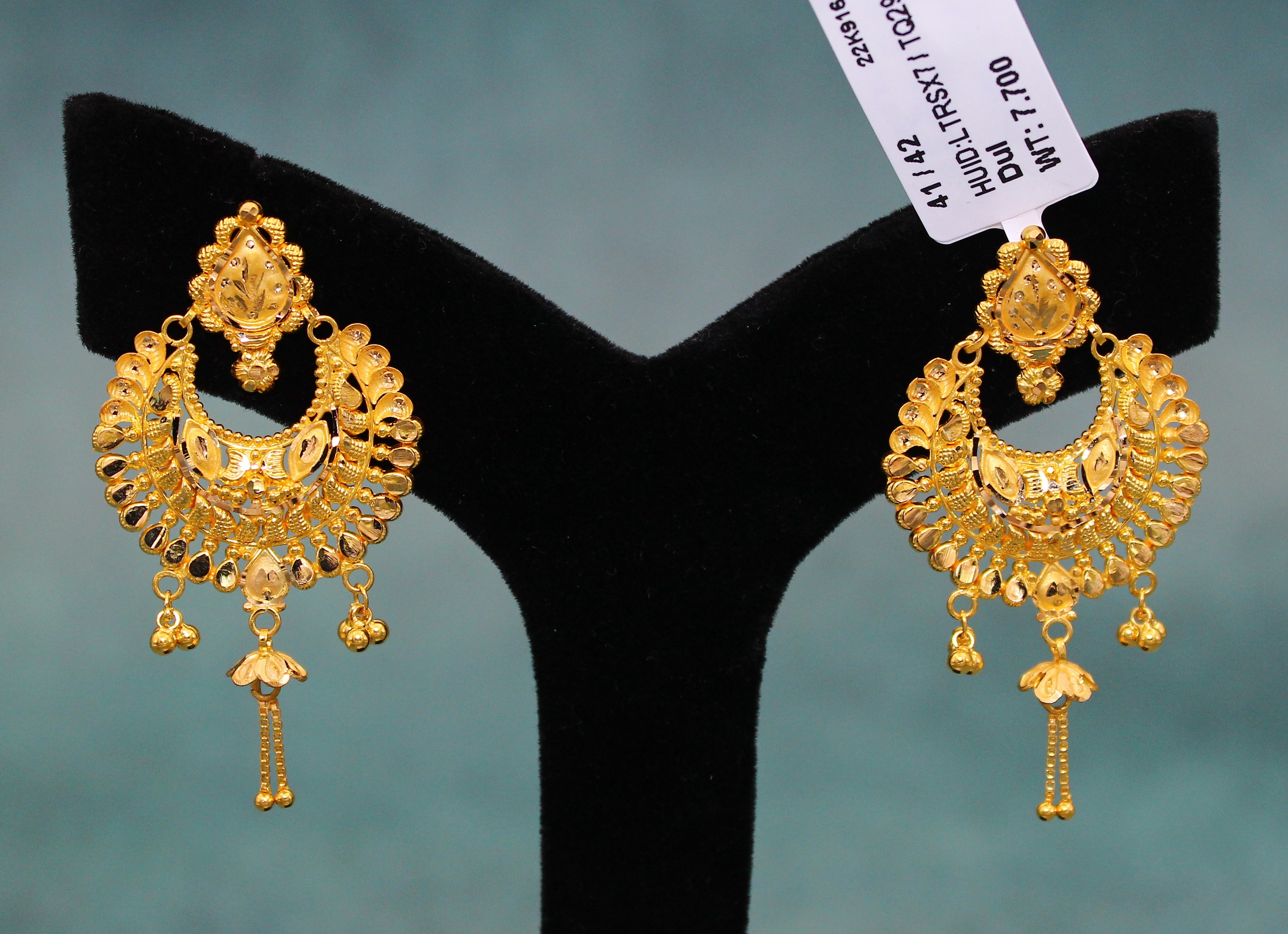 EARRINGS (GOLD SEETADUL)