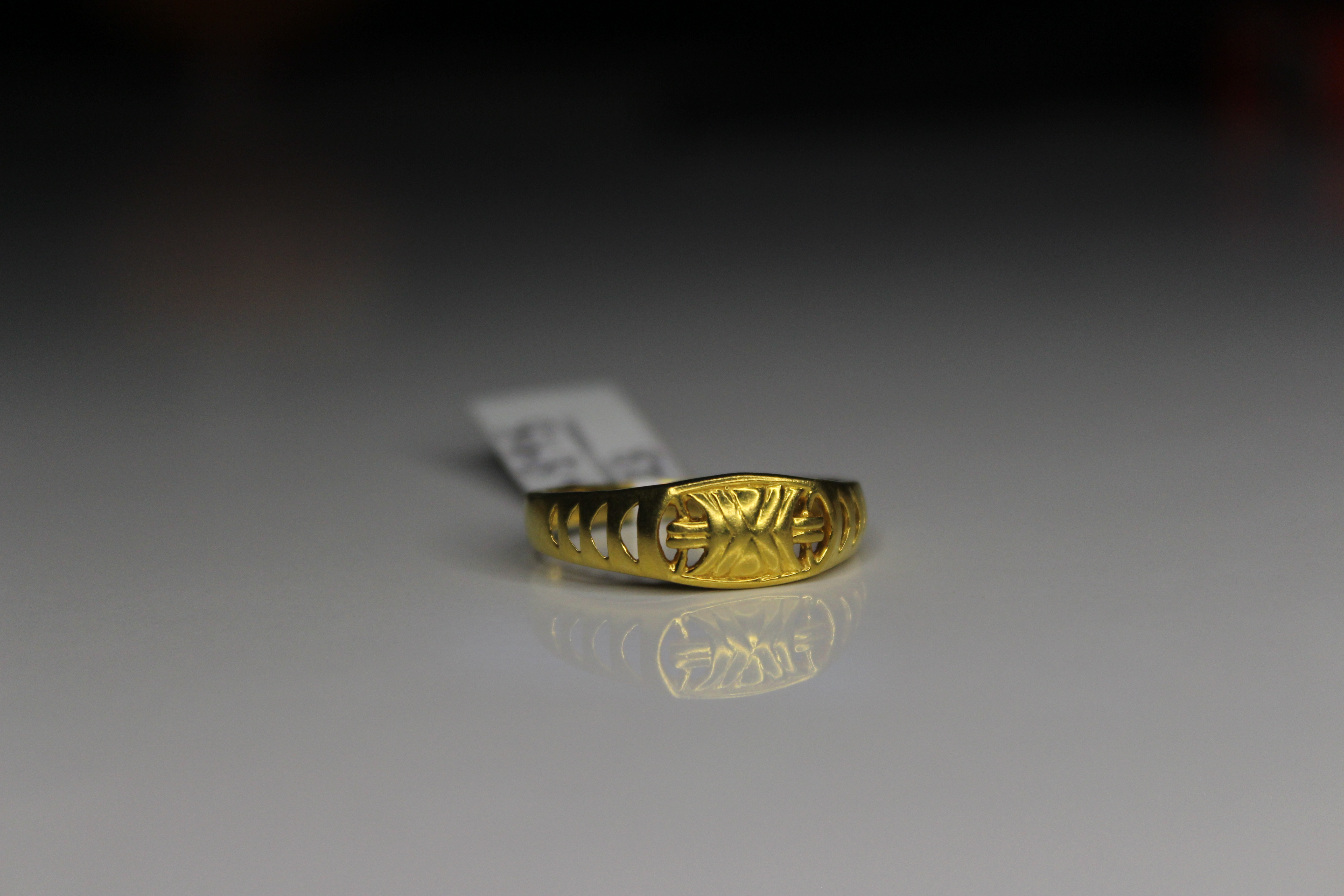 GENTS DESIGN GOLD RING 