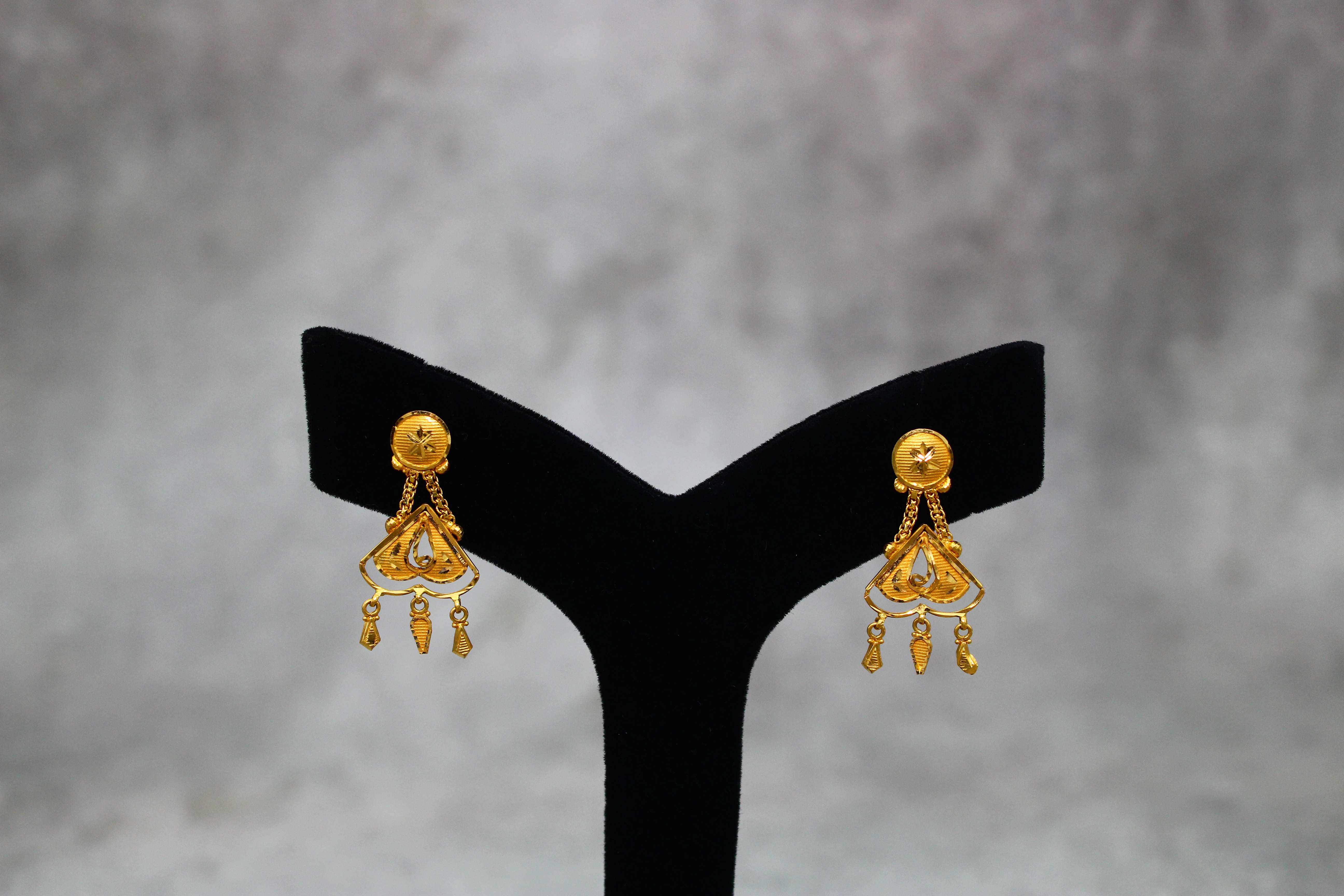EARRINGS (GOLD SEETADUL)