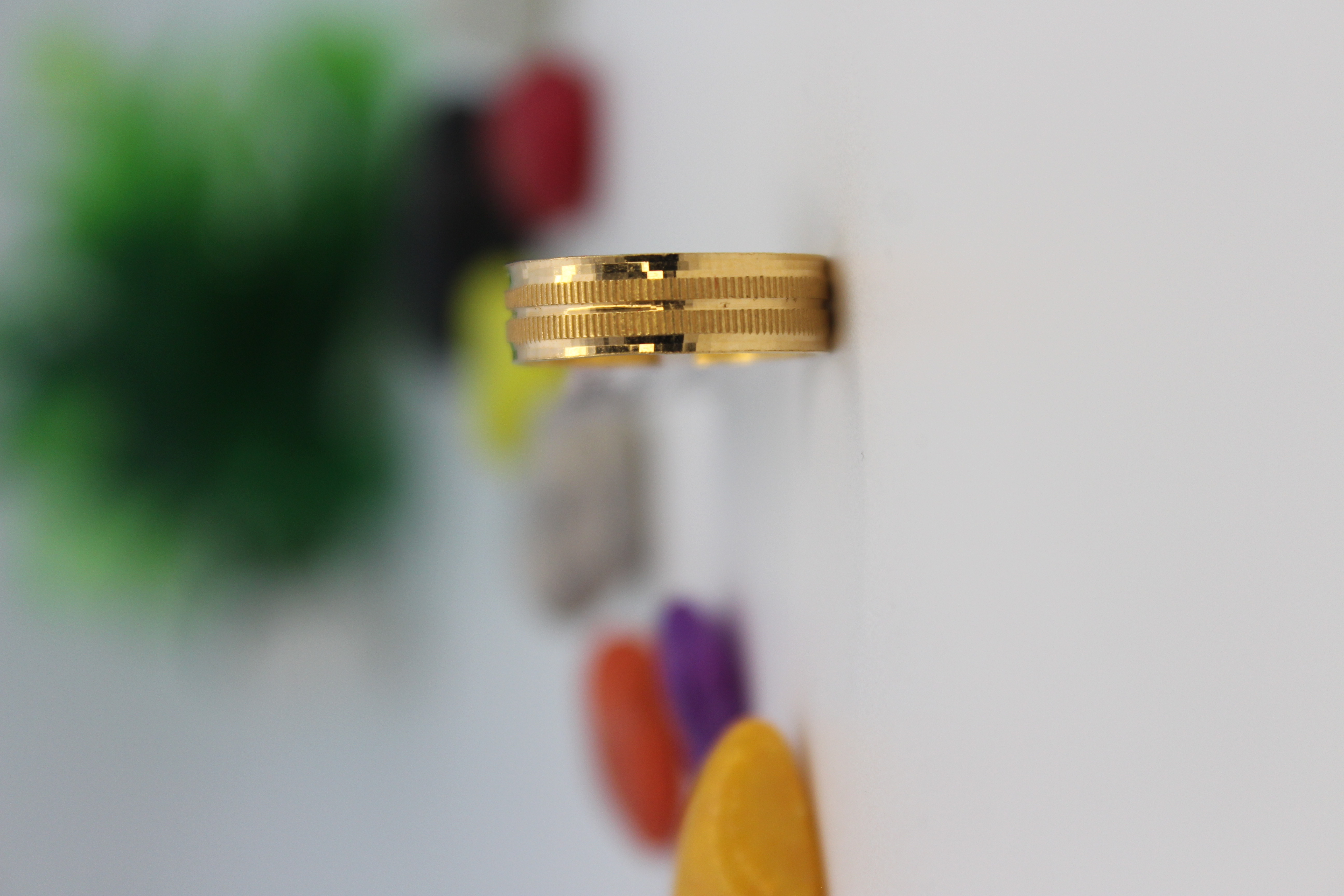 LADIES GOLD DESIGN RING