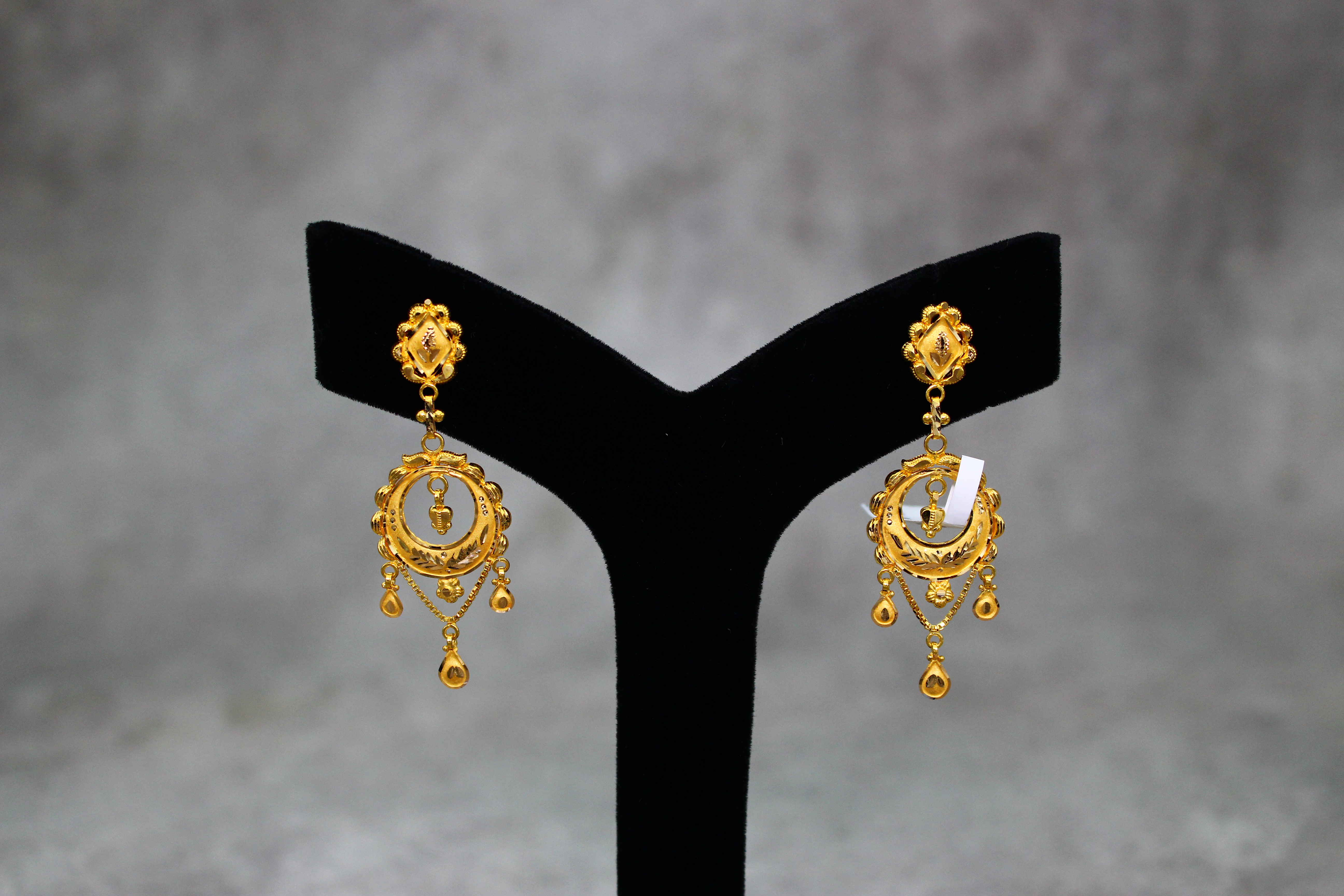 EARRINGS (GOLD SEETADUL)