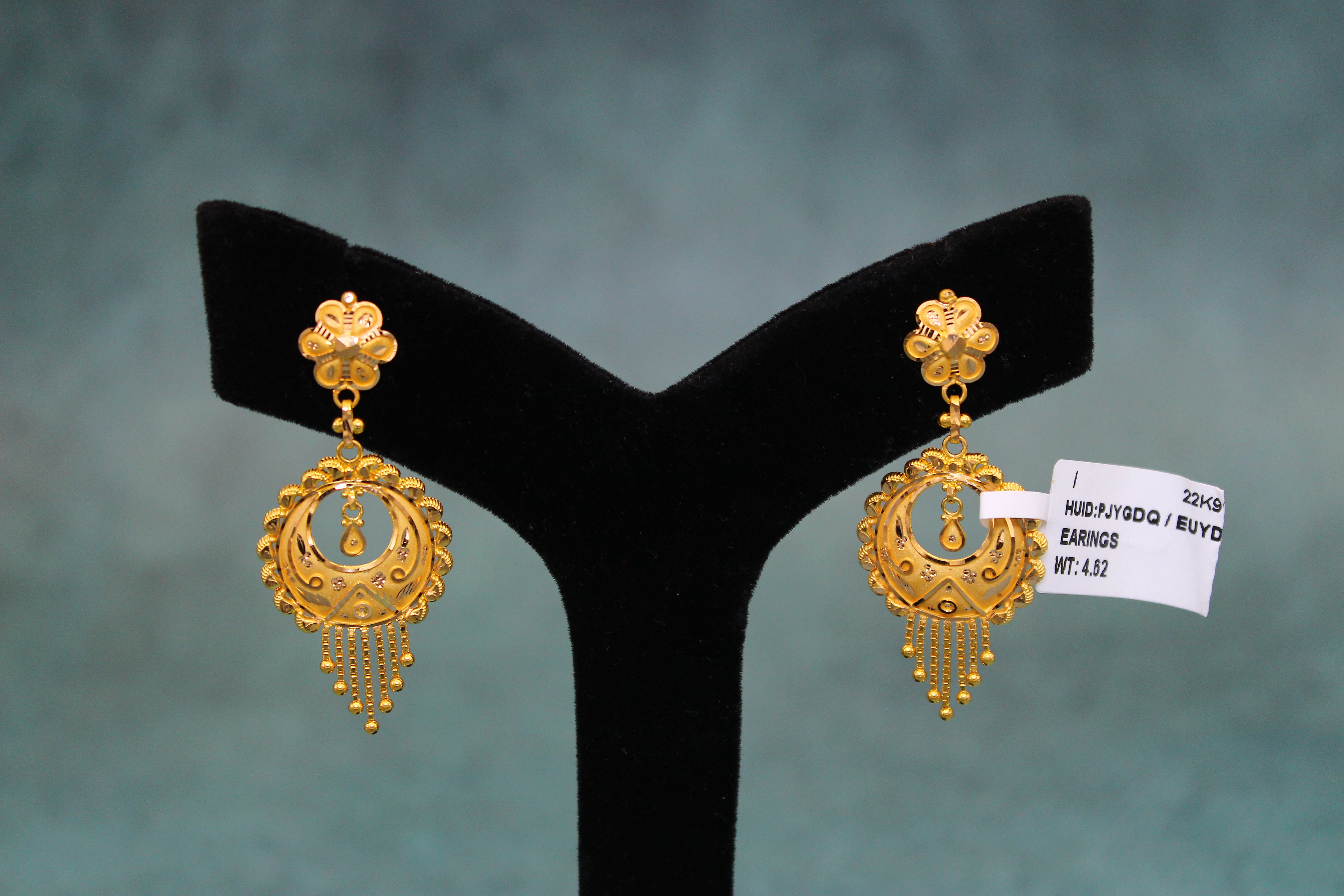 EARRINGS (GOLD SEETADUL)