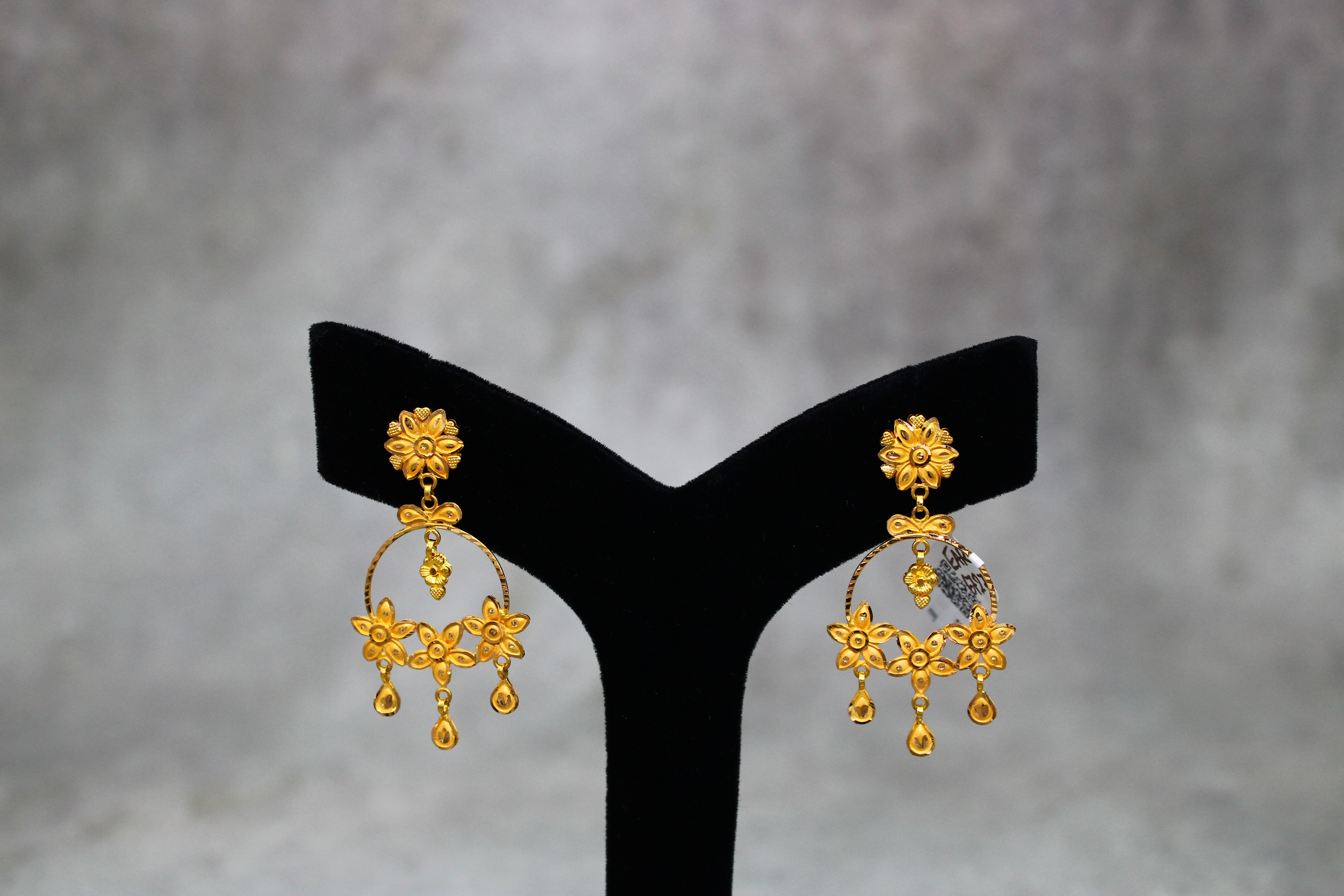 EARRINGS (GOLD SEETADUL)