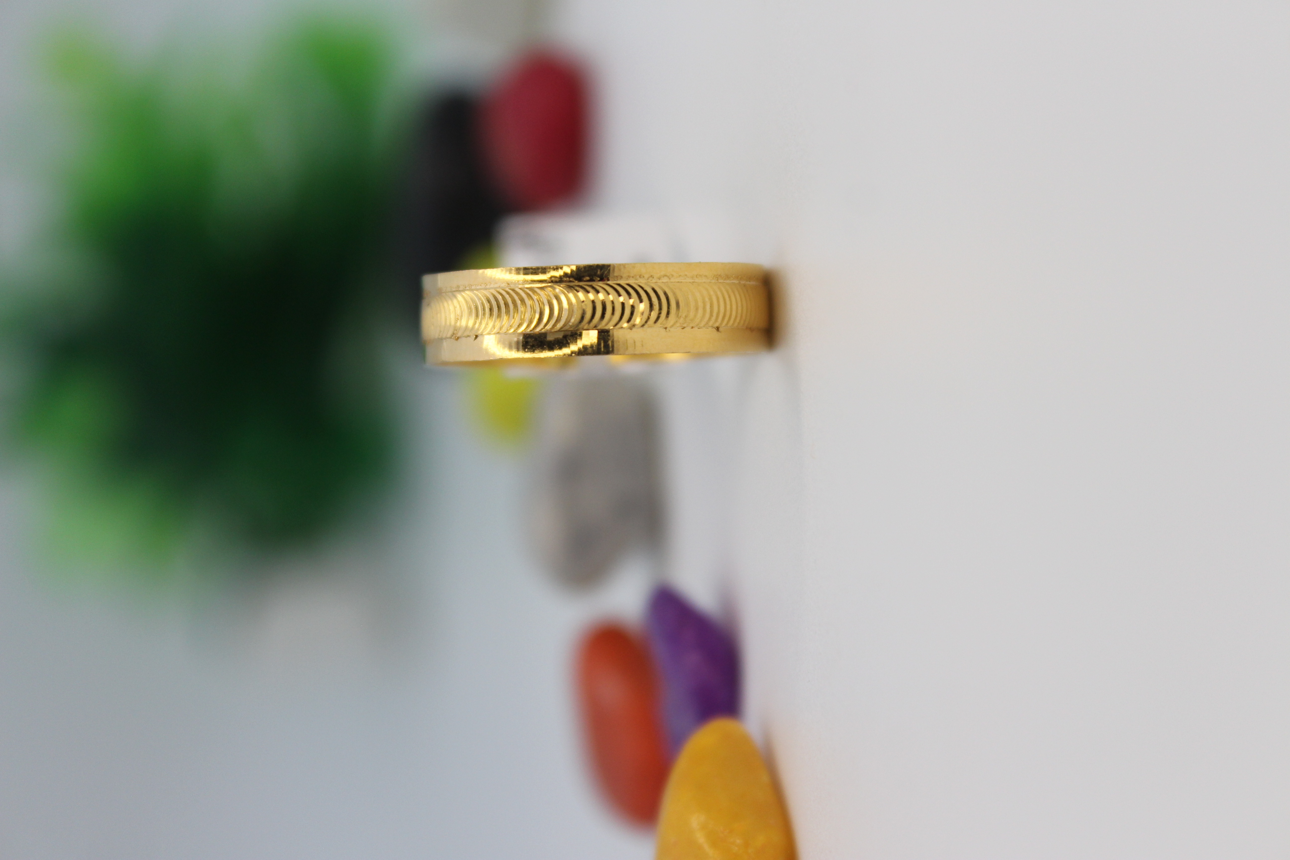 GENTS DESIGN GOLD RING 