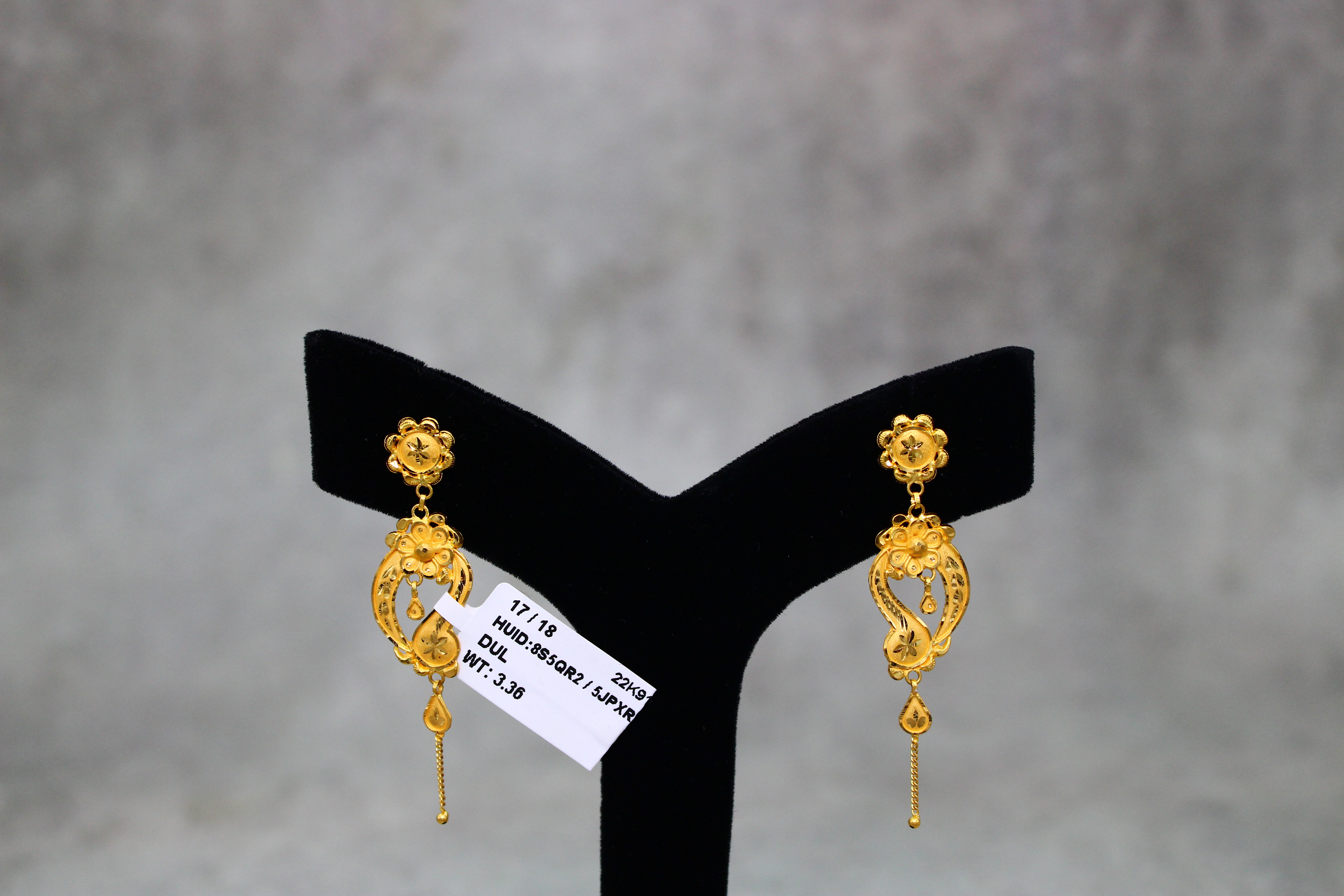 EARRINGS (GOLD SEETADUL)