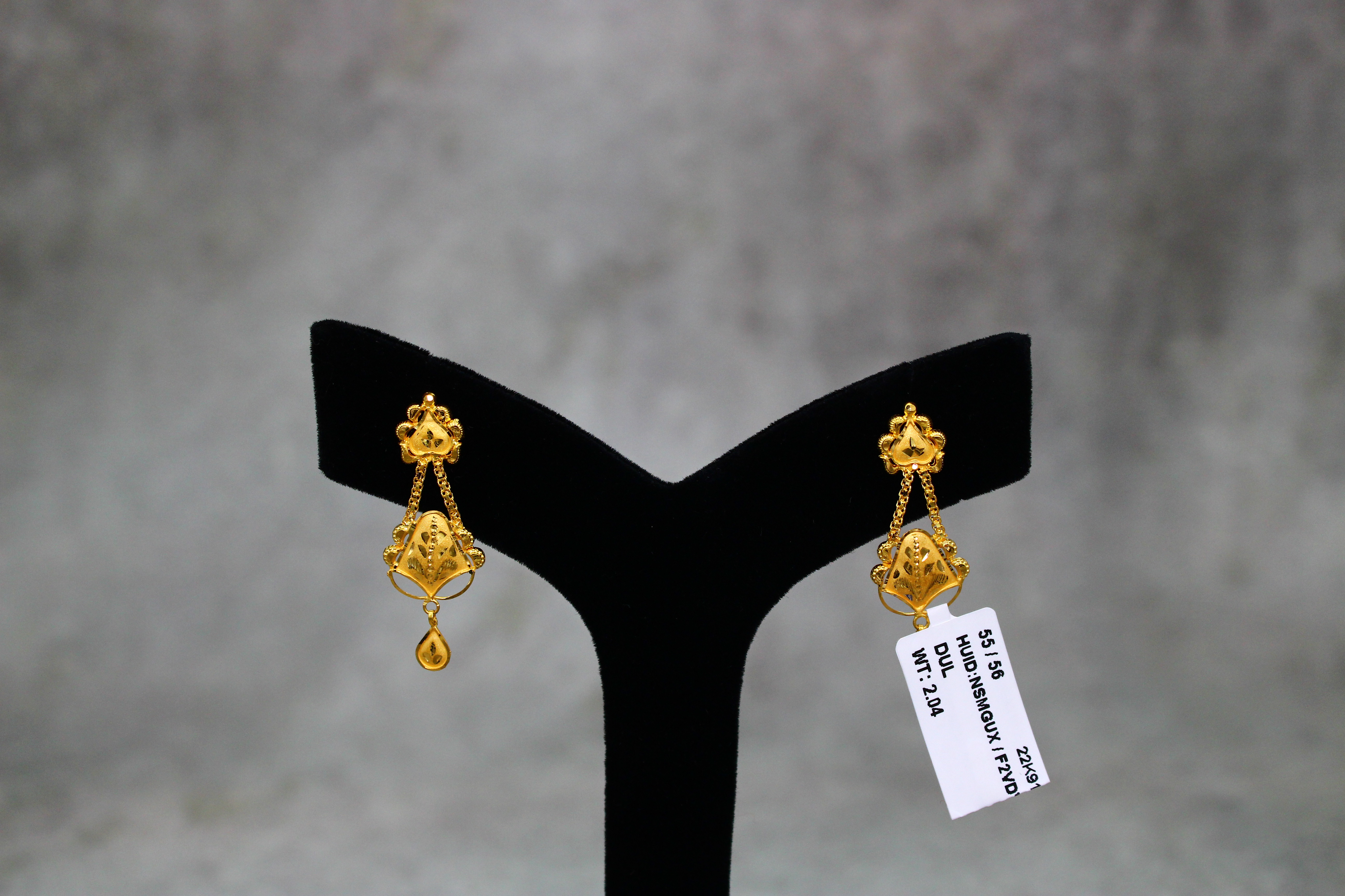 EARRINGS (GOLD SEETADUL)