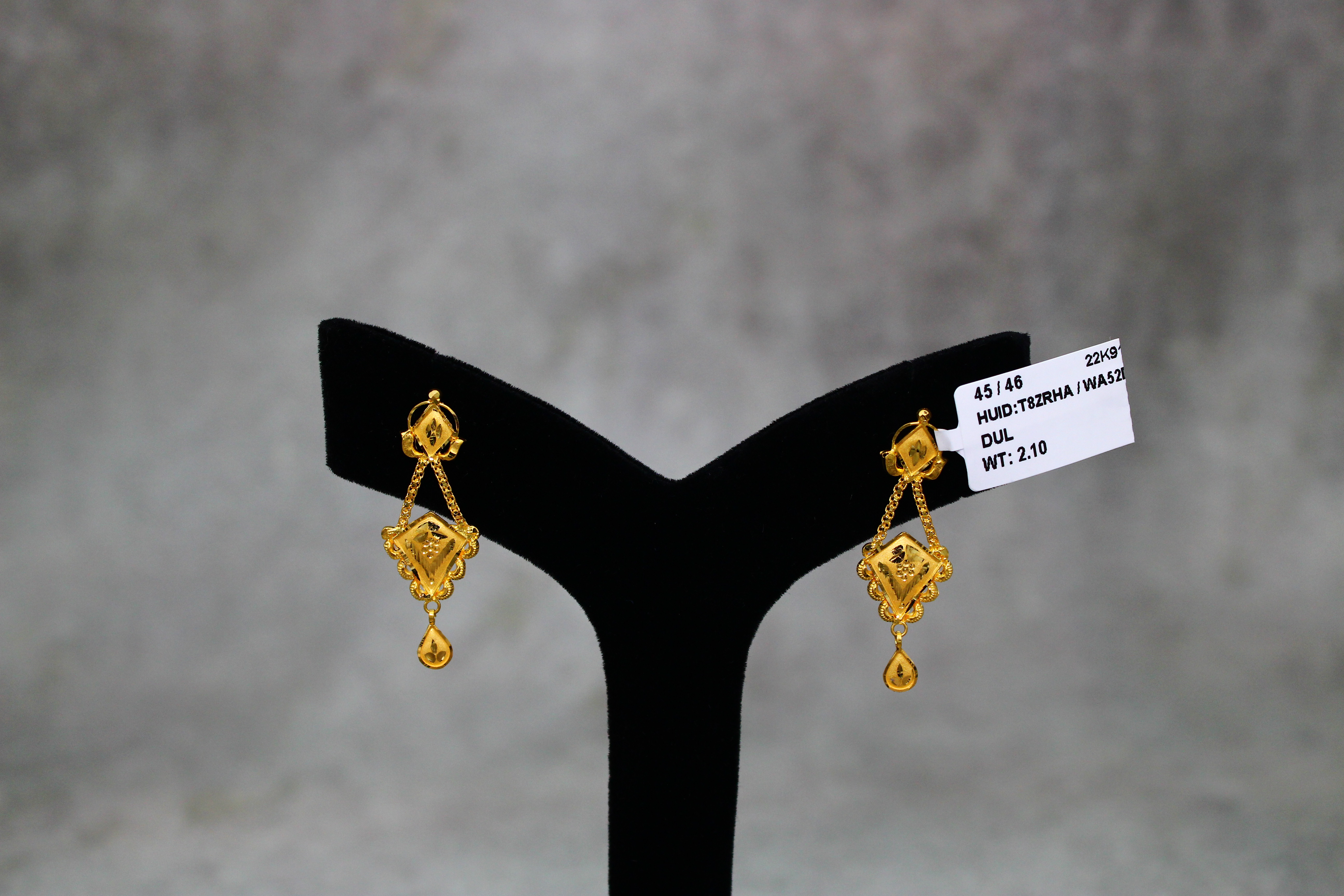EARRINGS (GOLD SEETADUL)
